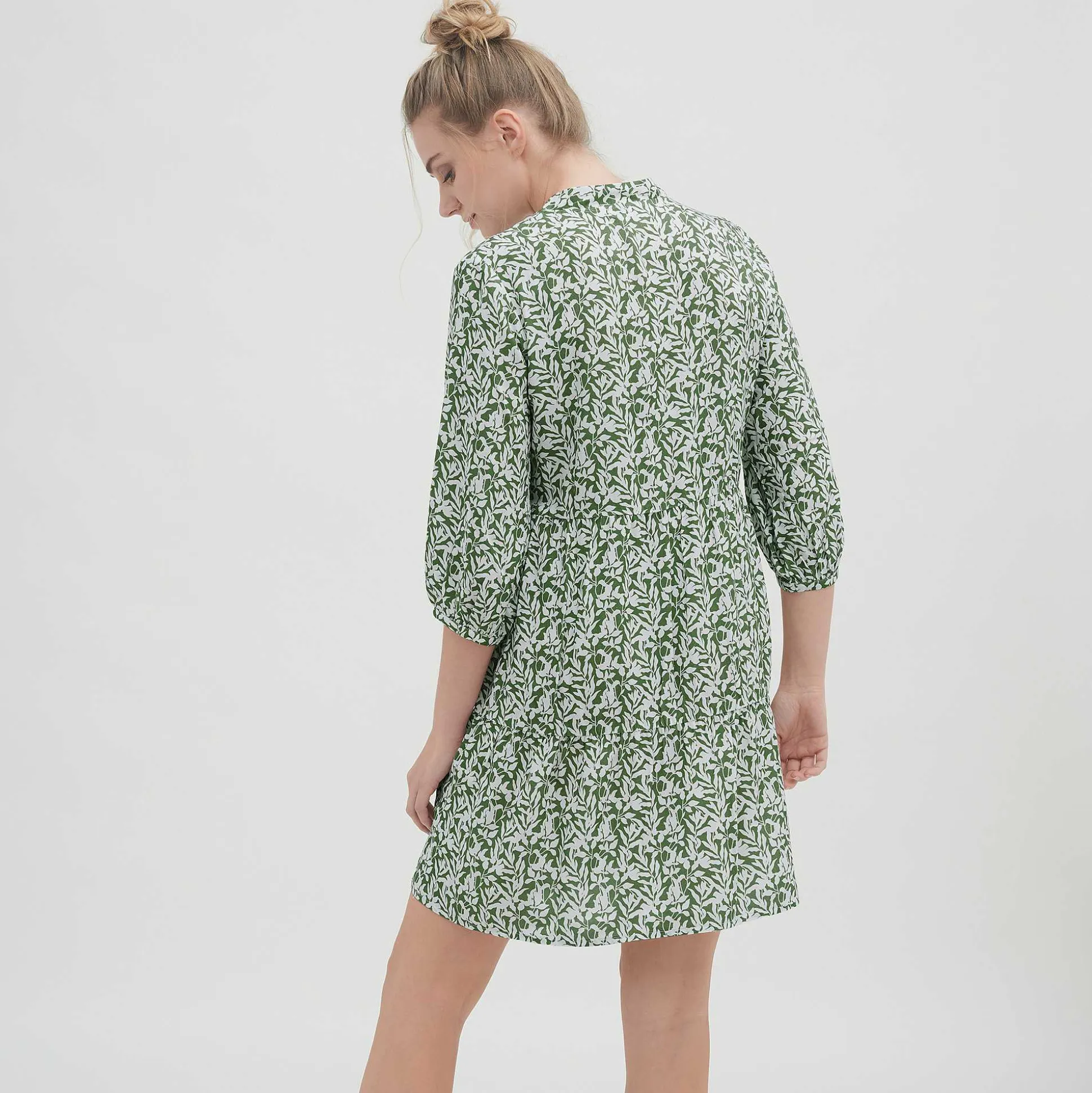 LIVING CRAFTS Omara - Kleid Blatter Cheap