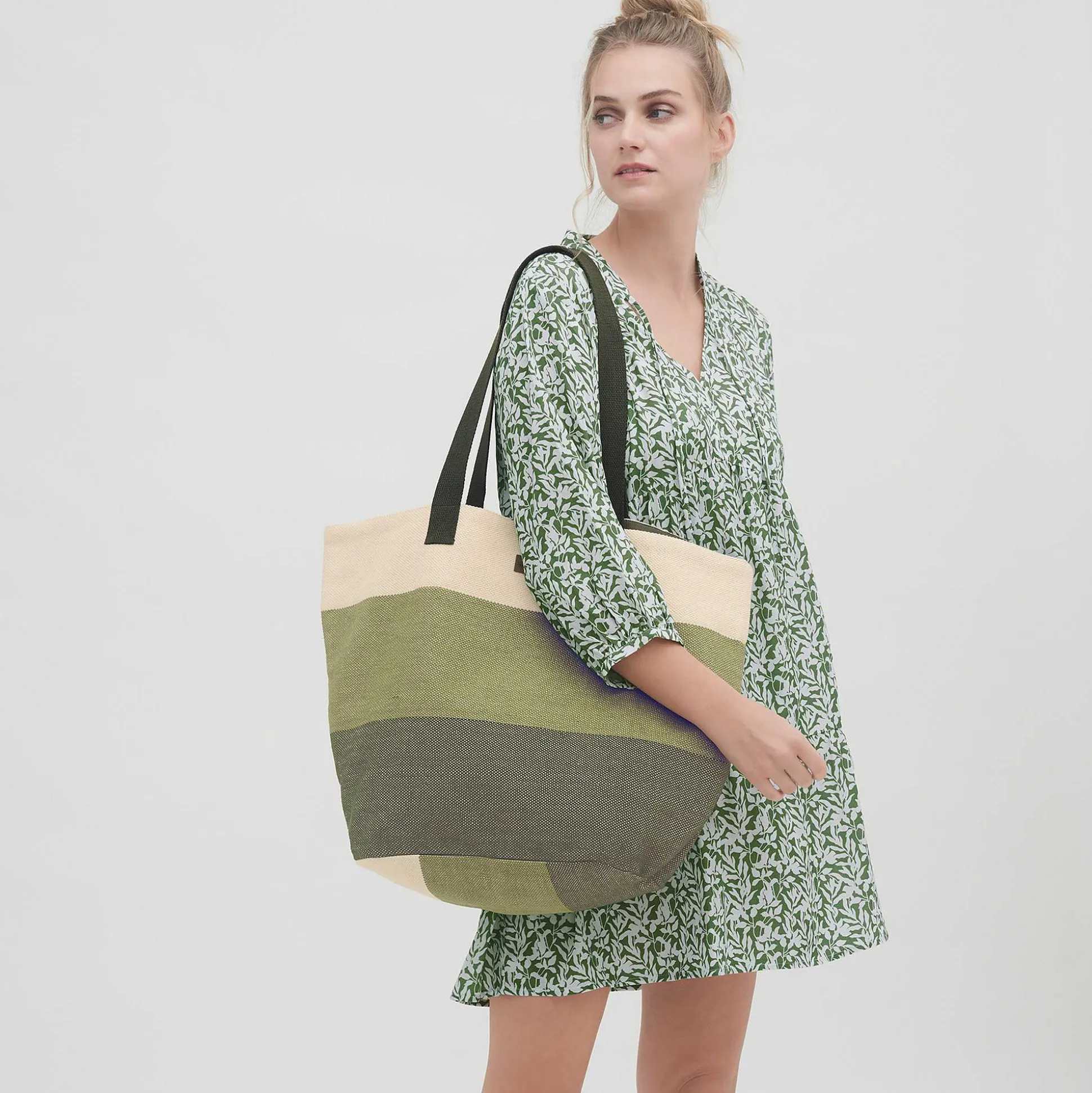 LIVING CRAFTS Omara - Kleid Blatter Cheap