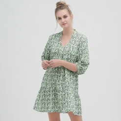 LIVING CRAFTS Omara - Kleid Blatter Cheap