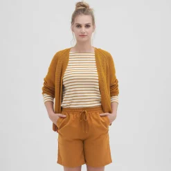 LIVING CRAFTS Ombra - Hemd Bernstein/Offwhite Cheap