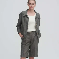LIVING CRAFTS Onyx - Strickjacke Thymian Best