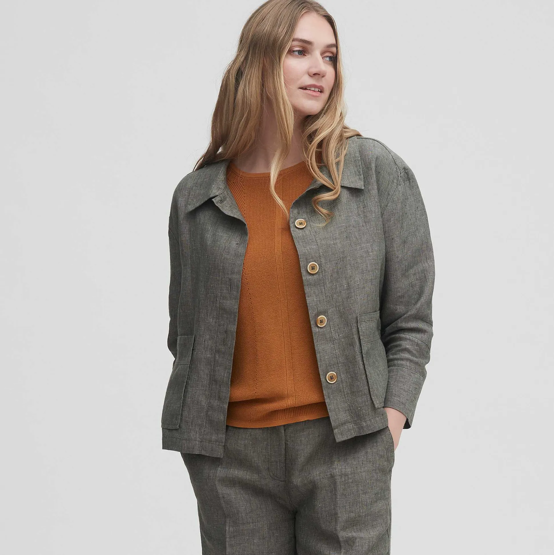 LIVING CRAFTS Onyx - Strickjacke Thymian Best