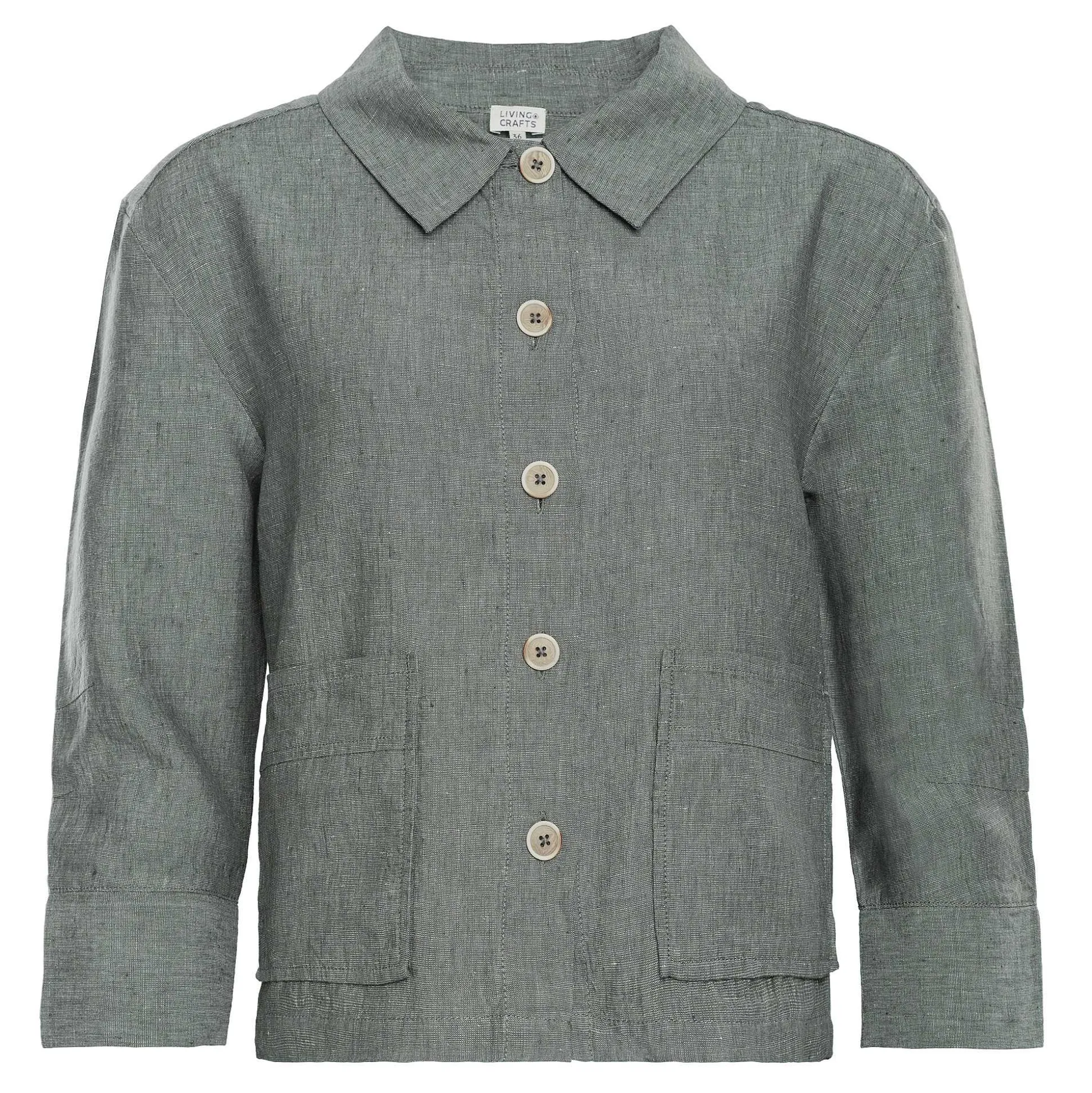 LIVING CRAFTS Onyx - Strickjacke Thymian Best