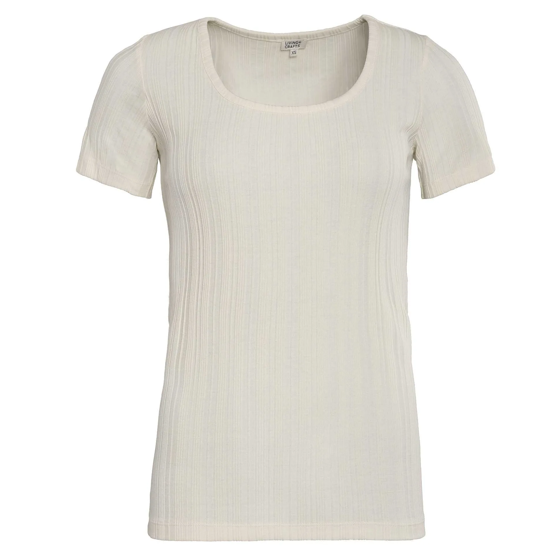 LIVING CRAFTS Opala - T-Shirt Cremefarben Outlet