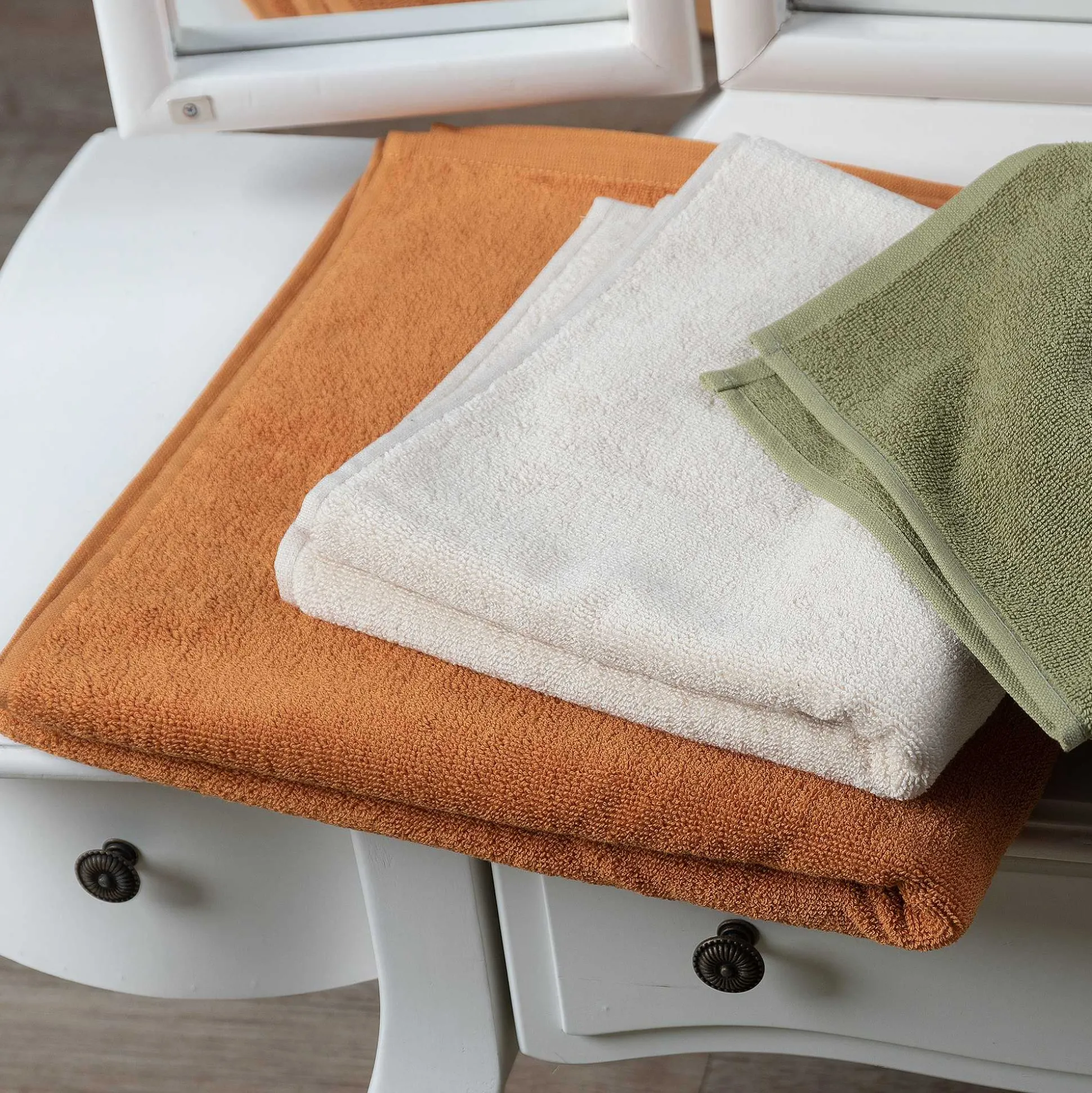 LIVING CRAFTS Orlando - Handtuch Khaki Cheap