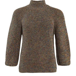 LIVING CRAFTS Padme - Pullover Tintenblau/Rost Sale