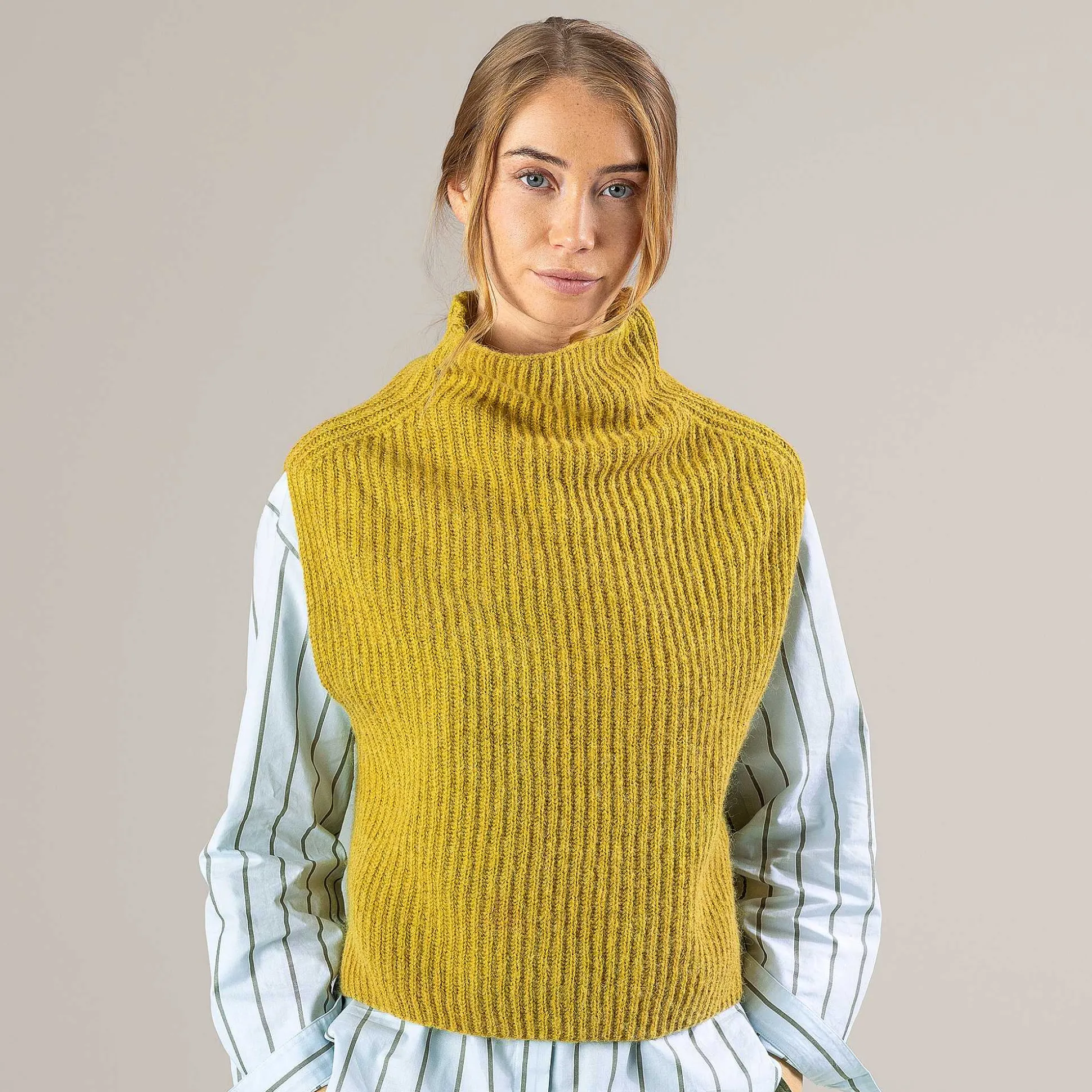 LIVING CRAFTS Pamelina - Weste Honig Best Sale