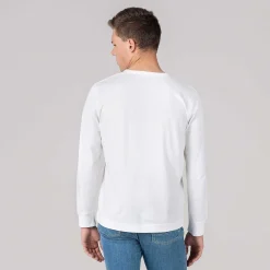LIVING CRAFTS Paolo - Henley-Shirt Ekru Clearance