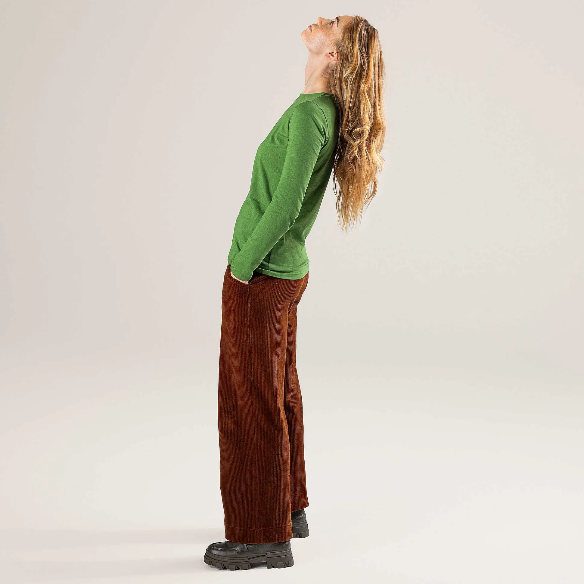 LIVING CRAFTS Parselina - Hose Kirschmahagoni Best