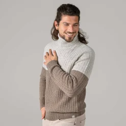 LIVING CRAFTS Patrizio - Rollkragenpullover Eiche Shop