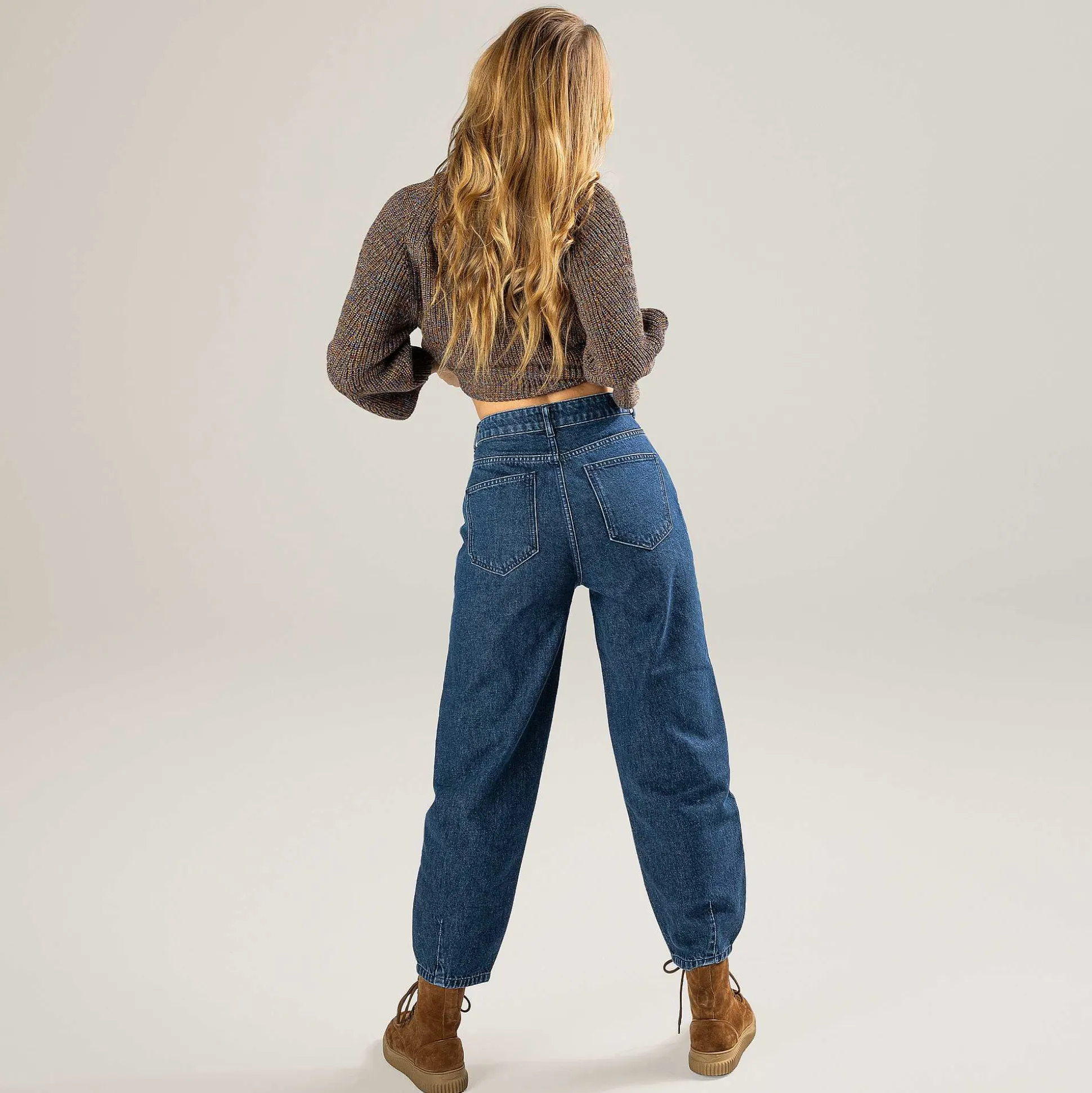 LIVING CRAFTS Pauletta - Hosen Dunkelblauer Denim Sale