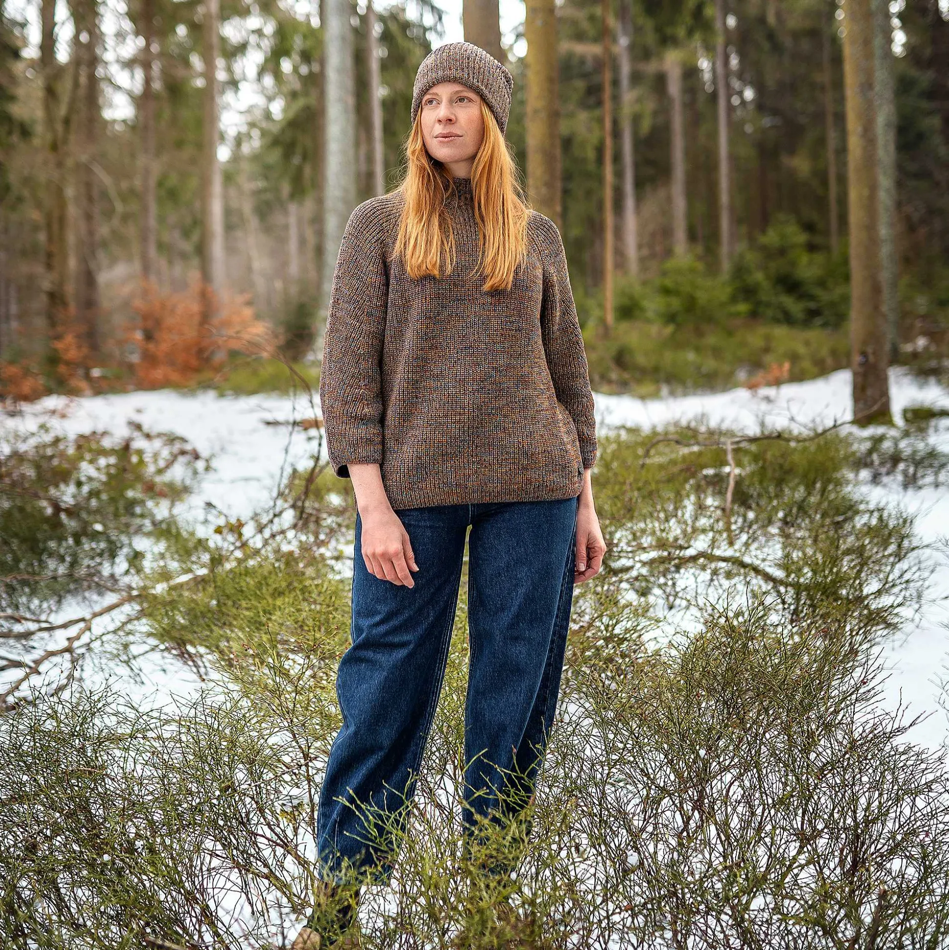LIVING CRAFTS Pauletta - Hosen Dunkelblauer Denim Sale