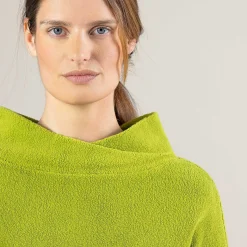 LIVING CRAFTS Penelopis - Fleecepullover Grun Werden Hot