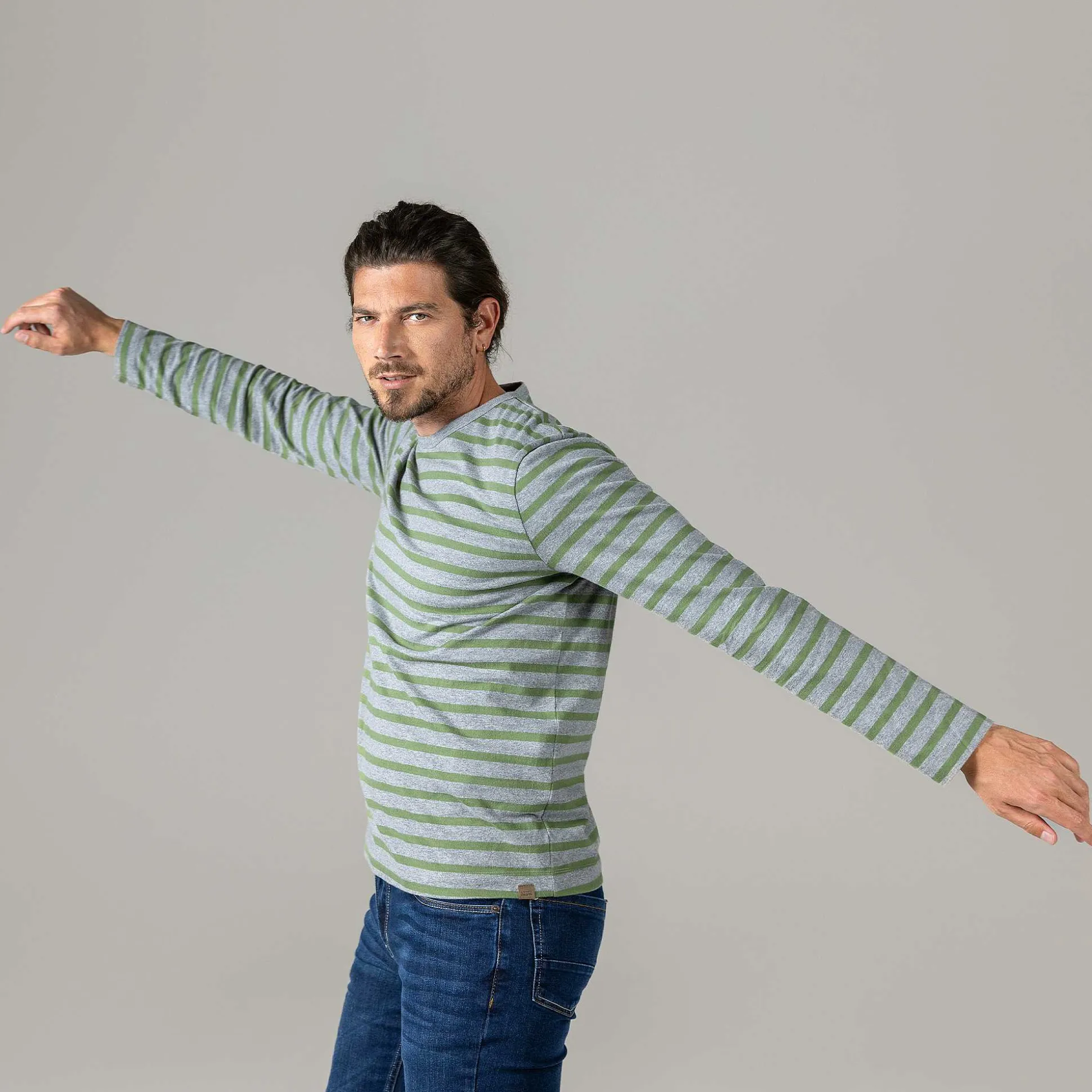 LIVING CRAFTS Philberto - Langarmshirt Weinberg Shop