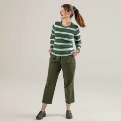 LIVING CRAFTS Phillis - Hosen Dunkles Oliv Cheap